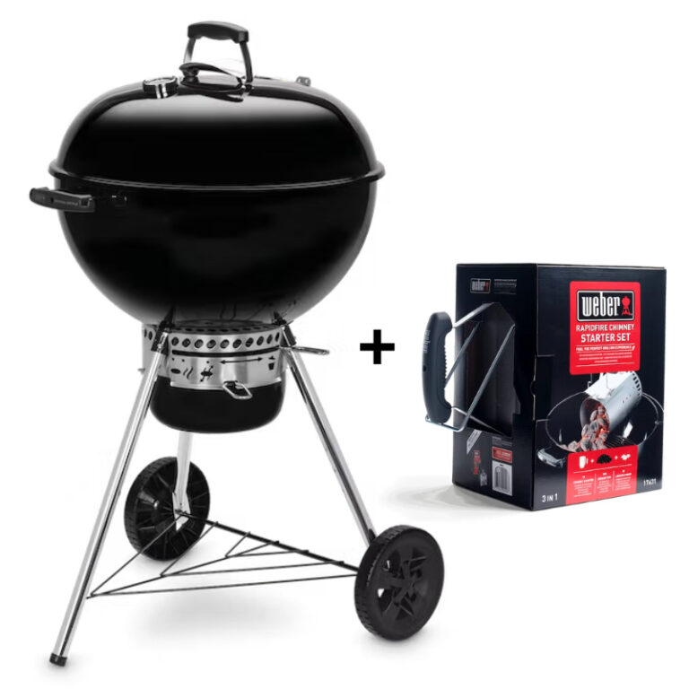 Barbacoa Weber con set inicial Rapidfire