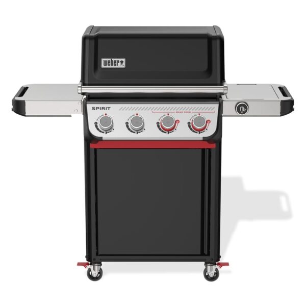 Barbacoa Weber Spirit negra con cuatro quemadores
