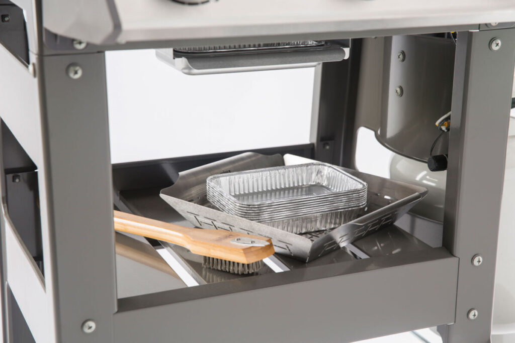 Utensilios para barbacoa y bandejas de aluminio