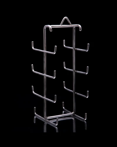 Soporte metálico para colgar en color negro