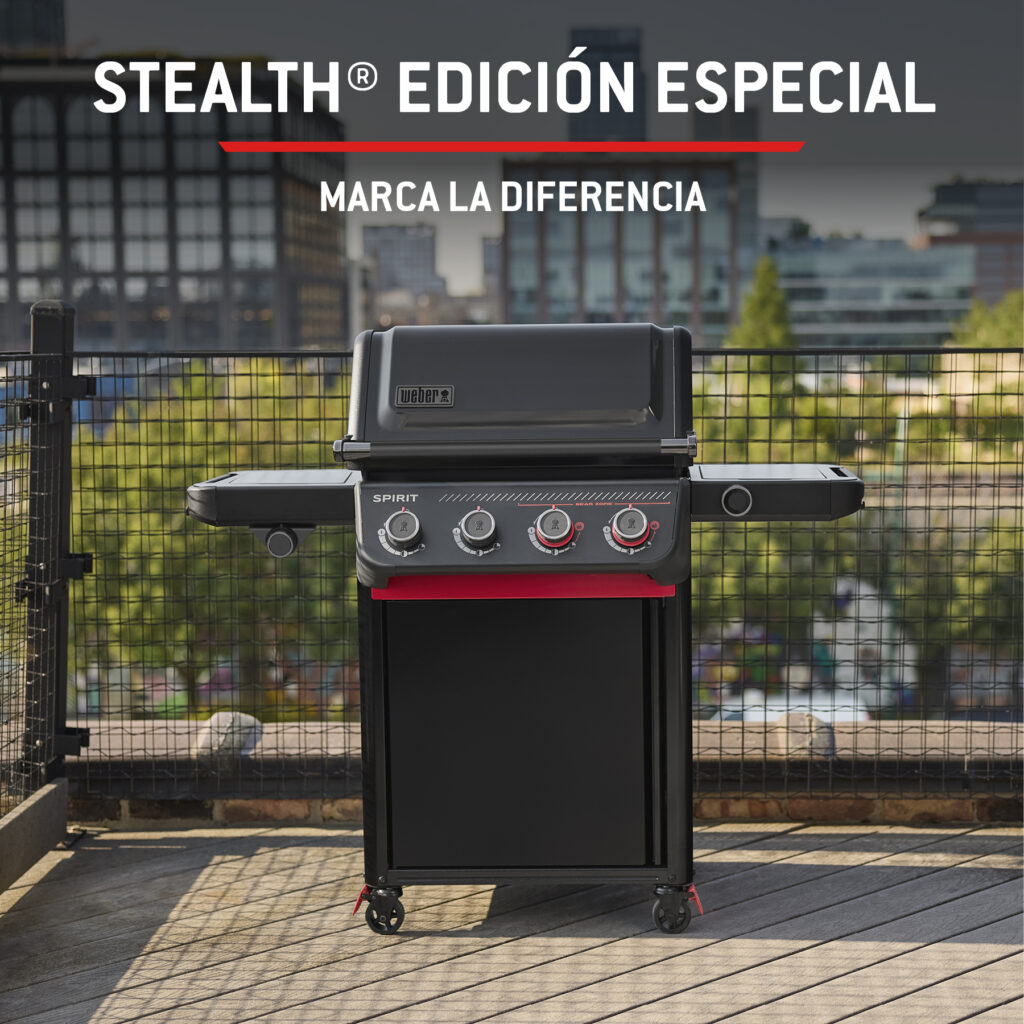 barbacoa gas weber spirit epx 435r lp stealth es