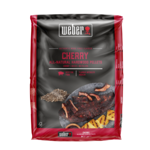 Bolsa de pellets de madera Weber cereza